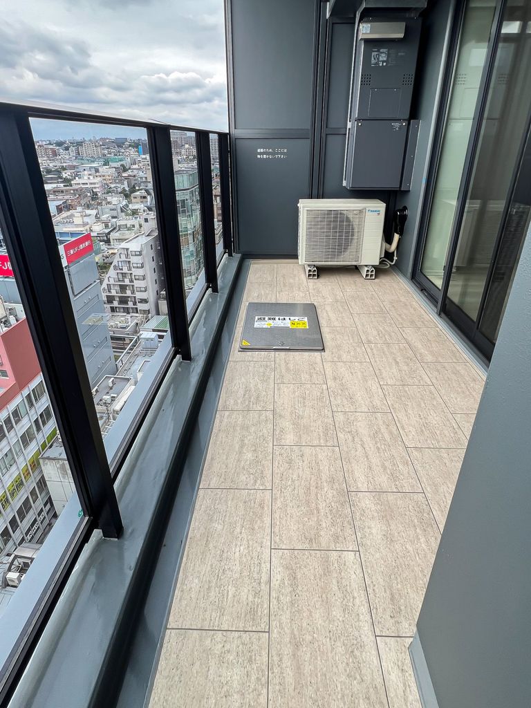 バルコニー　同タイプ写真です