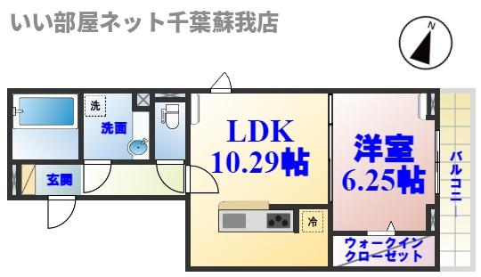 アヴァンスコート壱番館の間取り写真