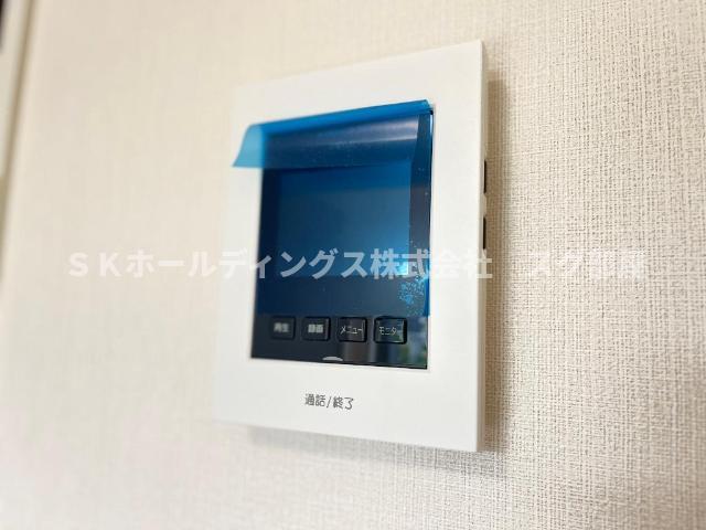 セキュリティ　カメラ付インターホン（イメージ）