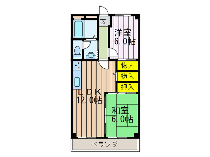 Prairieくずはの間取り写真