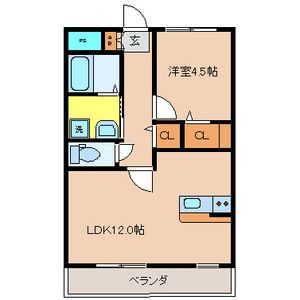 ルヴェストの間取り写真