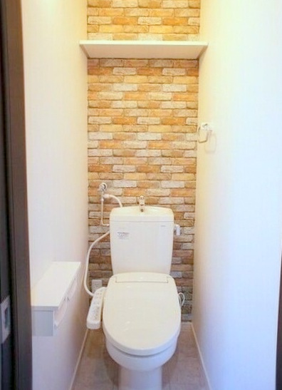 トイレ　ウォシュレット付きのトイレです♪