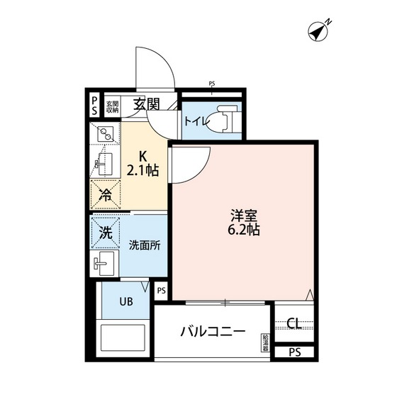 ＪＲ筑肥線 今宿駅 徒歩5分 3階建 新築の間取り写真