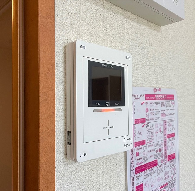 セキュリティ　モニター付きインターフォン