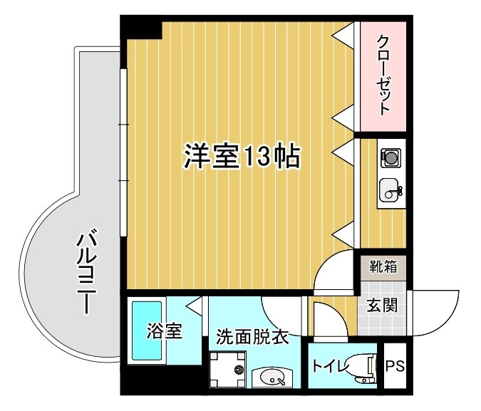 モアフィールド天神南の間取り写真
