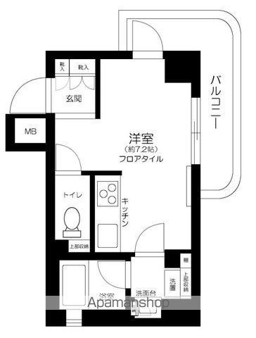 東武東上線 北池袋駅 徒歩1分 10階建 築25年の間取り写真