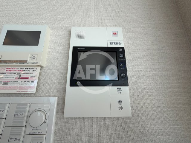 セキュリティ　ローレルタワー御堂筋本町　モニター付きインターホン
