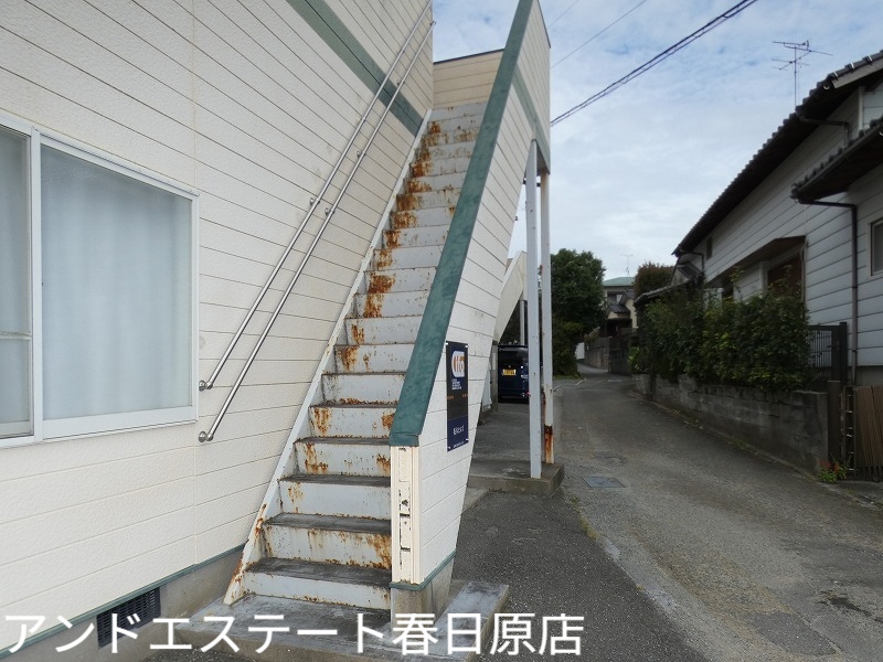 西鉄天神大牟田線 都府楼前駅 徒歩10分 2階建 築36年の外観写真