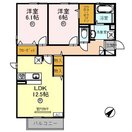 Daylight Hillsの間取り写真