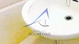 洗面設備　洗面台です。