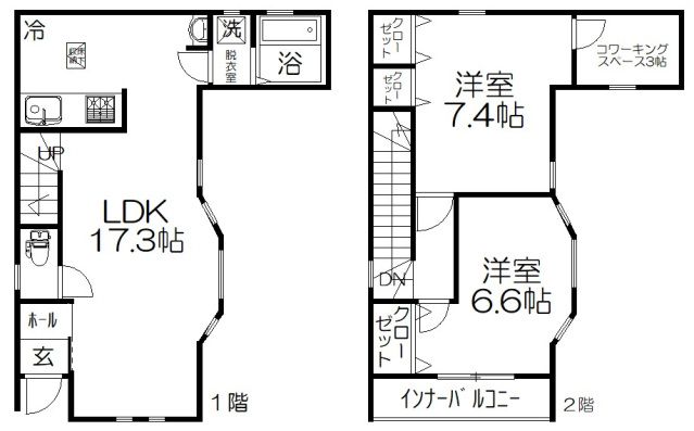 ベルビューamanumaの間取り写真