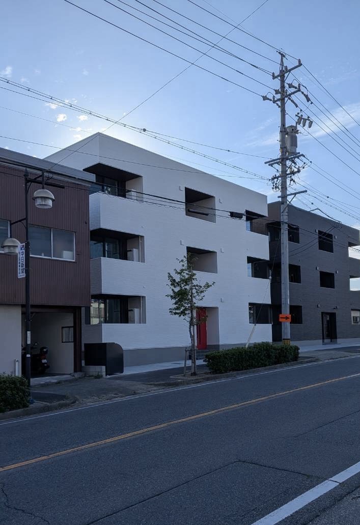 建物外観　スタイリッシュな外観デザイン！