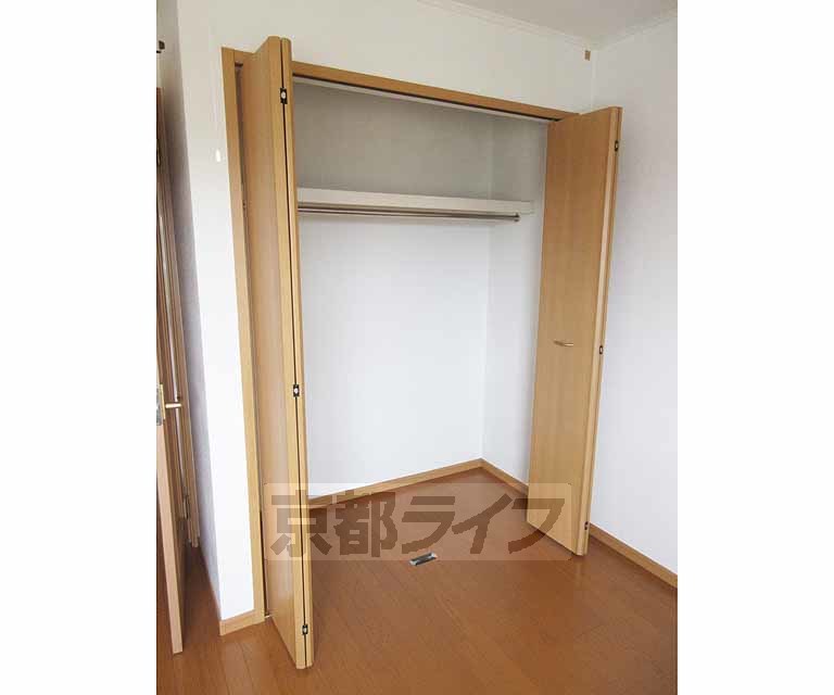 収納　クローゼットのついたお部屋で過ごしやすいです！