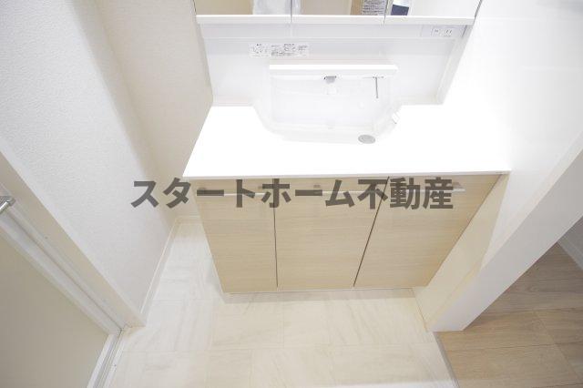 洗面設備　洗面所です