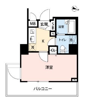レジディア広尾IIの間取り写真