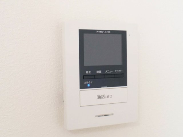 セキュリティ　録画機能つきモニターフォン