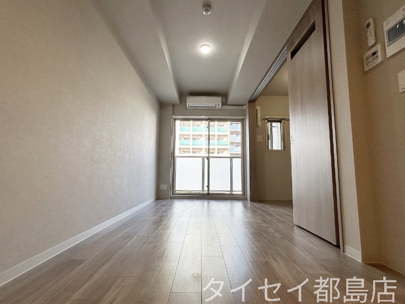 地下鉄谷町線 都島駅 徒歩4分 10階建 築1年の居間写真
