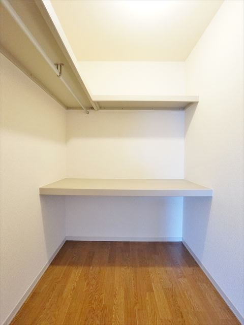 収納　居室のウォークインクロゼット