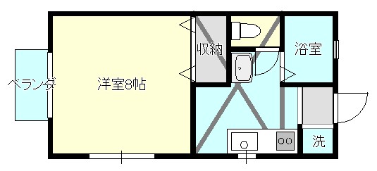 フォースAtの間取り写真