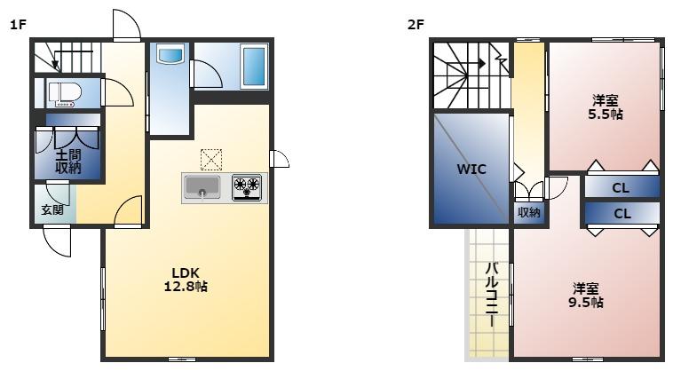 アルアミスタ　C棟の間取り