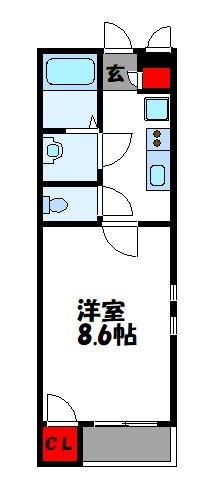 クレイノRYUTAの間取り