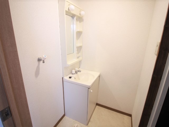洗面設備　※写真は別号室のものになります。