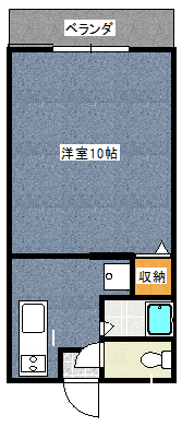 ルモンド大宮５号棟5号の間取り