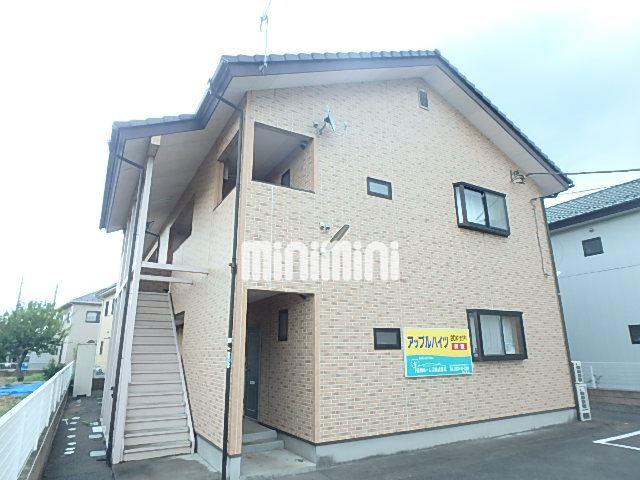 建物外観　シックな色合いの落ち着いた雰囲気のきれいな外観。