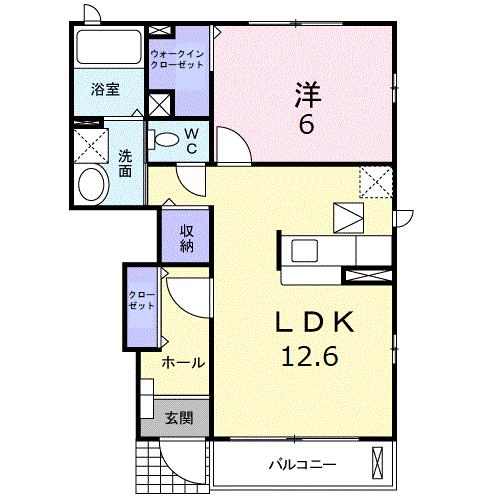 ロイヤルスクウェア　一宮IVの間取り