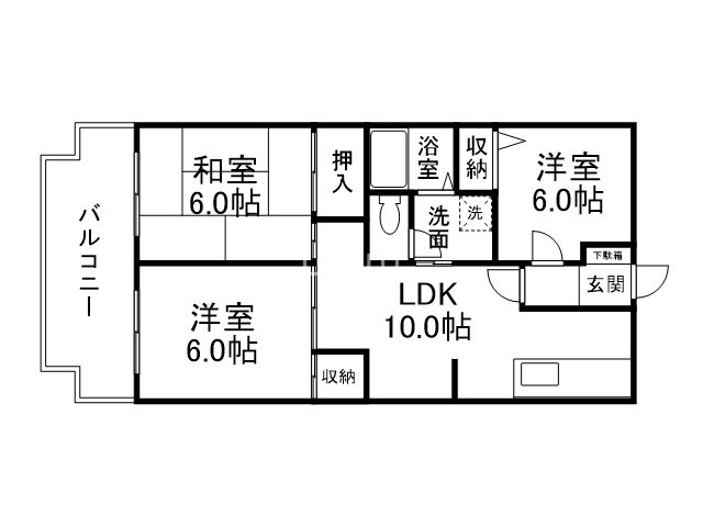 グランシャリオの間取り