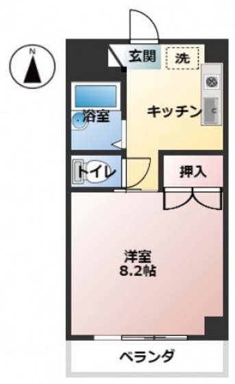 ブランシュ富士２の間取り