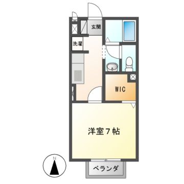 イーストヒルトチマツ　Ｃの間取り