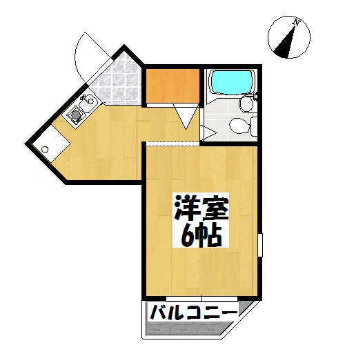 神戸市垂水区千鳥が丘のマンションの間取り