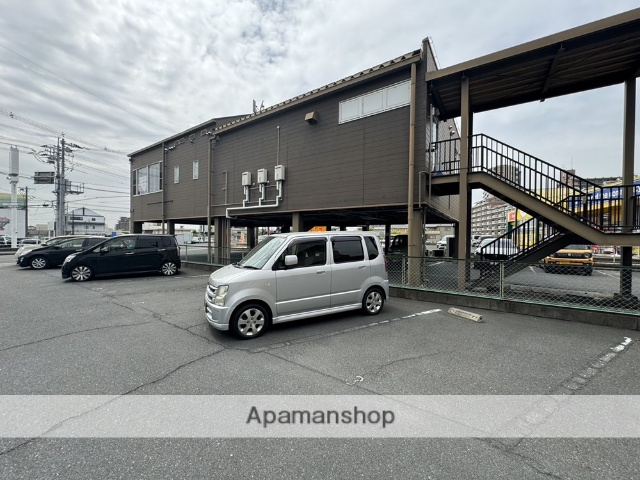駐車場　眺望
