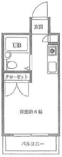 スカイコート生麦第4の間取り