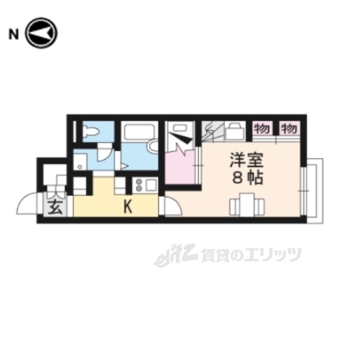 レオパレス宮司東の間取り