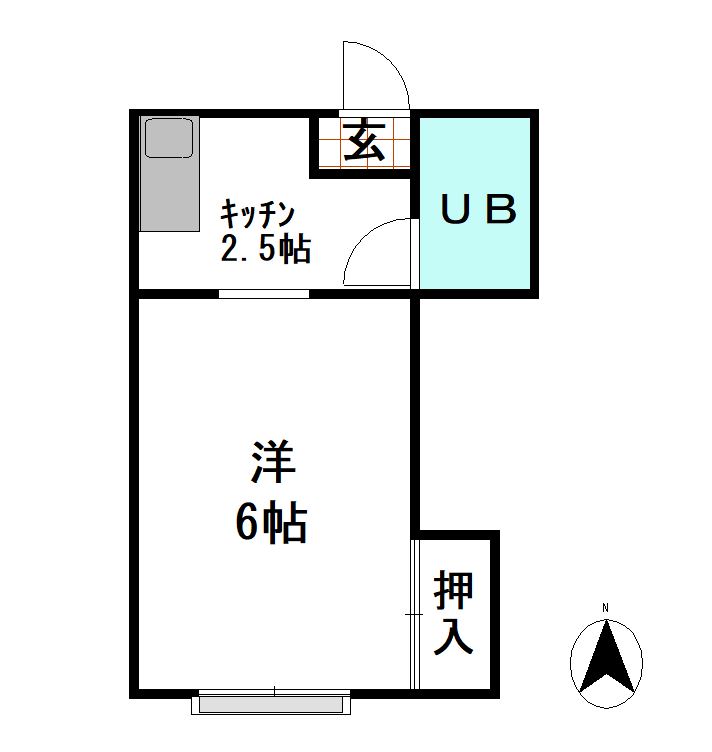 コーセーコーポの間取り