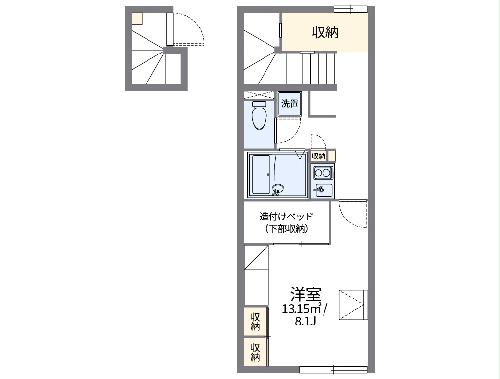 レオパレスｎｅｗ伊部の間取り