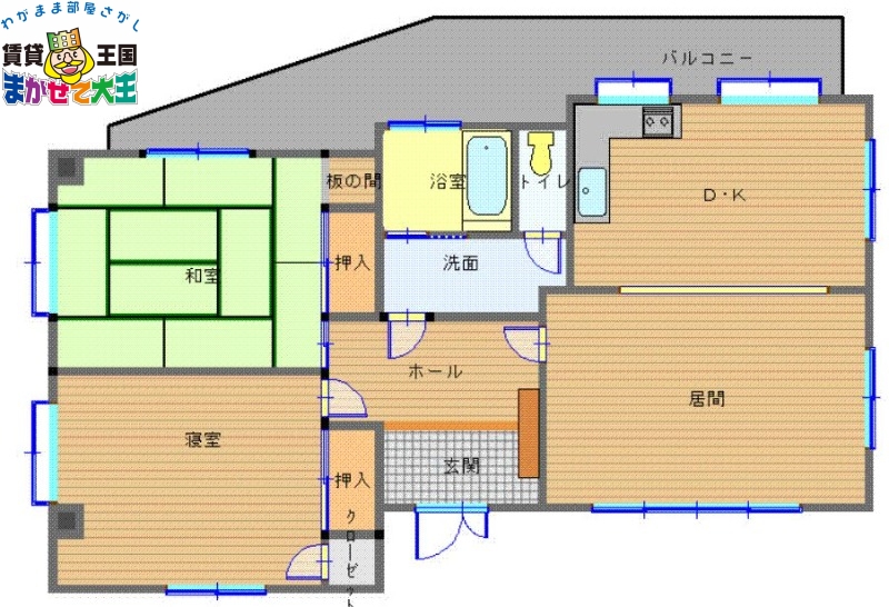 CrossCore昭和町の間取り