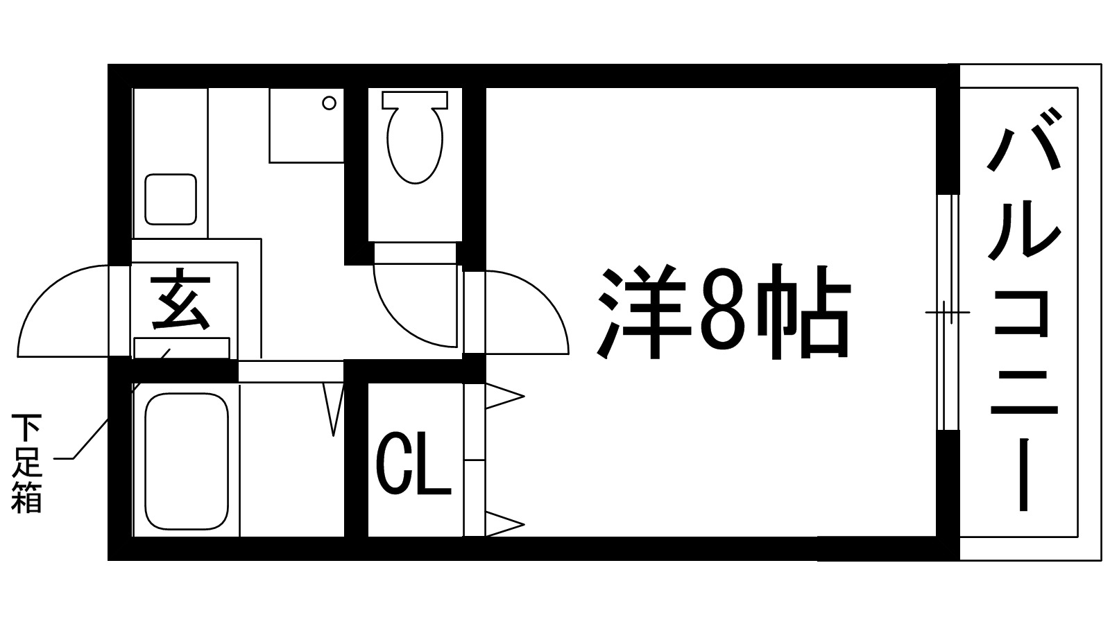 【ハイツレジーナの間取り】