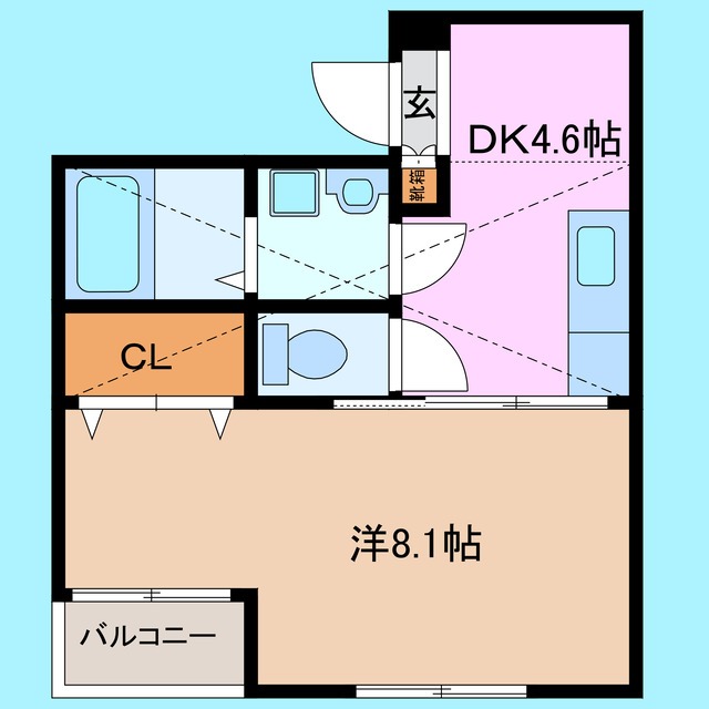 スプルースの間取り