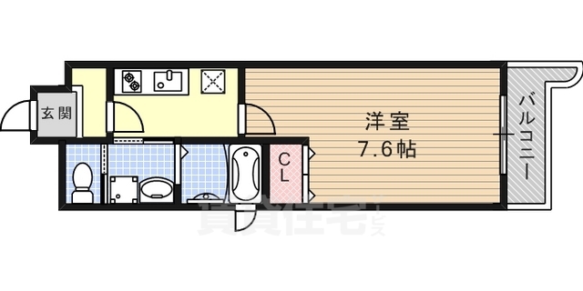 クラインハウスの間取り