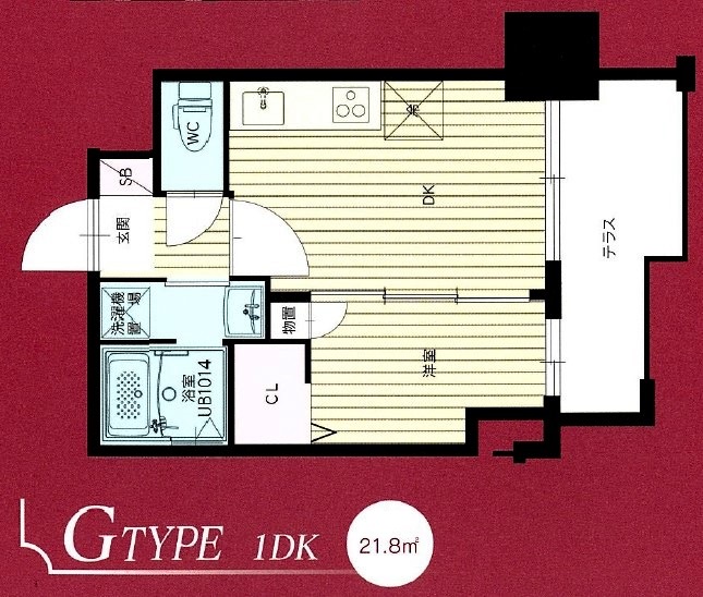 ORIENT BLD No.123の間取り