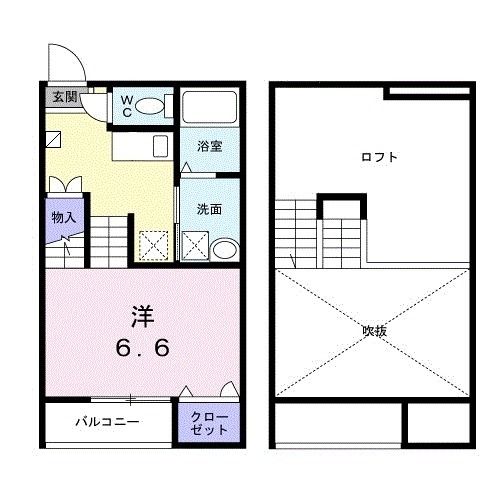 吟の間取り