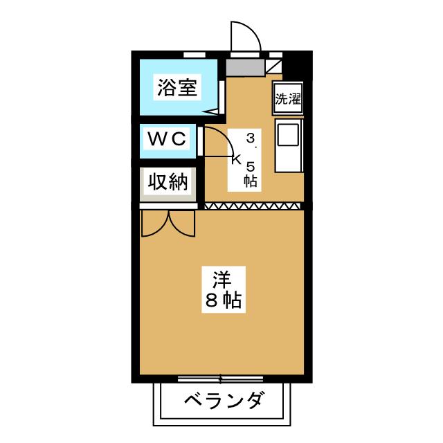 イーグルハイツ南棟の間取り