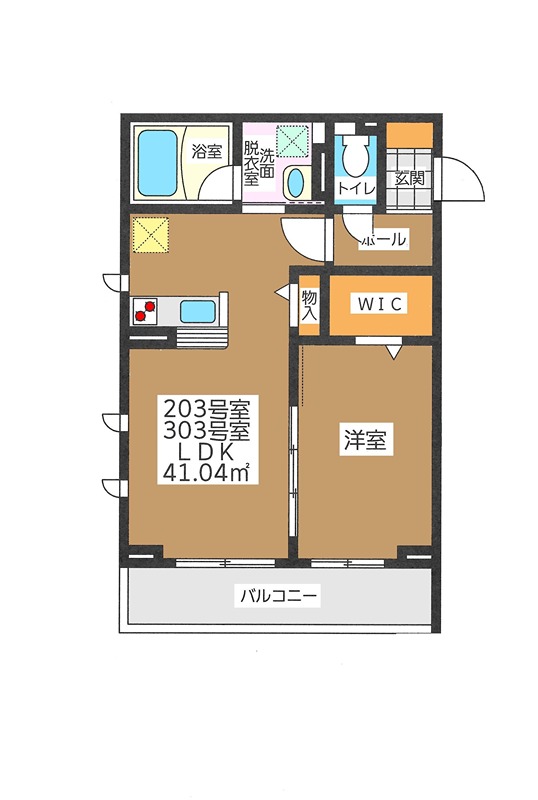 ＦＬＥＸ高鼻の間取り