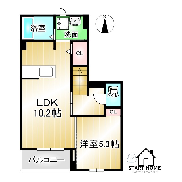 ゴールドハウス　IIの間取り