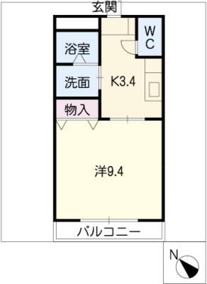 マーガレット　スマイルの間取り