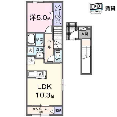 ファントムの間取り