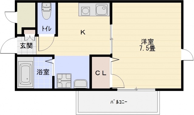 メゾンエトワールの間取り